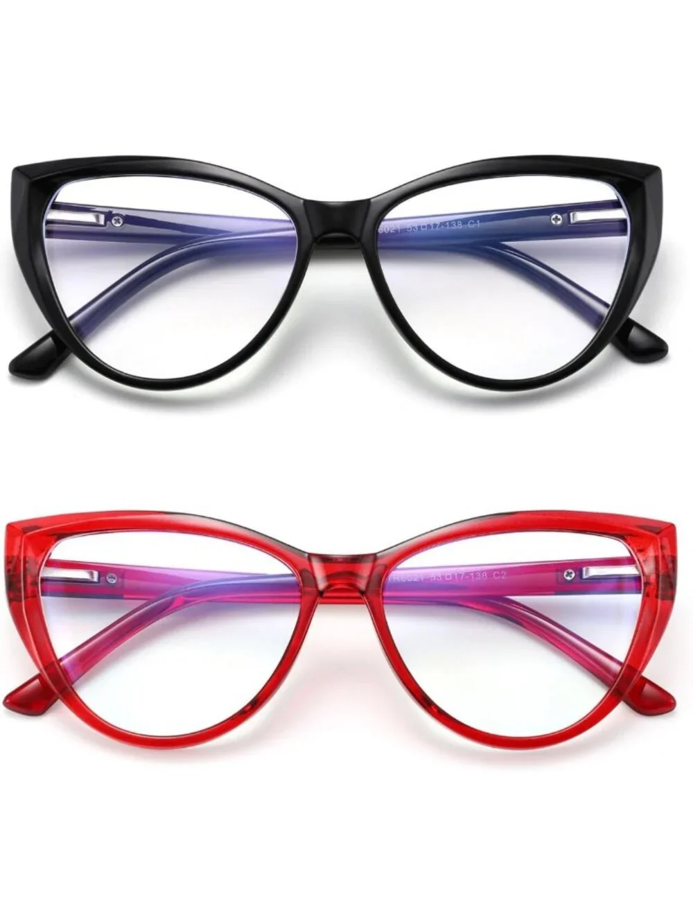 Stylish Cat Eye Sunglasses for Women - UV400 Protection, Lightweight Retro
